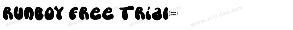 Runboy Free Trial字体转换